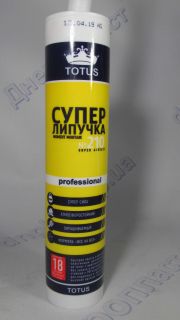 Клей СУПЕР ЛИПУЧКА (белый) 400гр ТОТУС