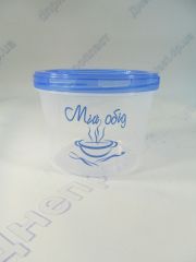 Контейнер пищевой круглый 0,5л