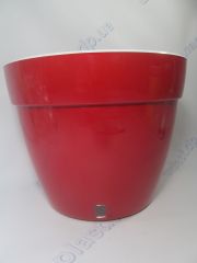 Вазон АСТИ (9,0 л) красный-белый