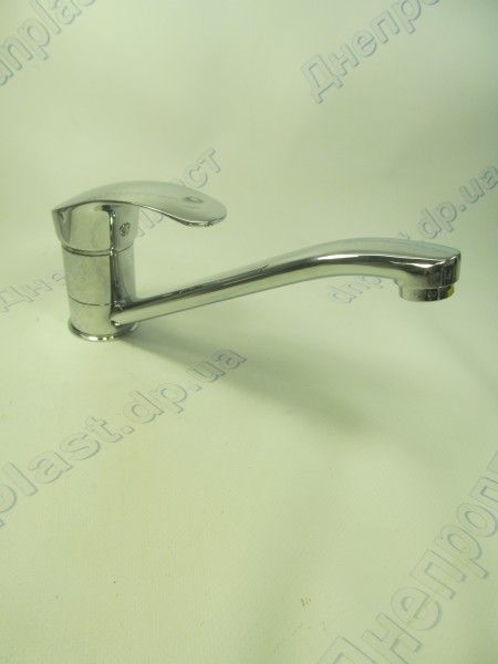 Смеситель  Q-TAP MARS CRM -002m-кухня с поворотным гусаком 15см(катридж-40мм)