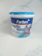 Краска резиновая 1,2 кг синяя 