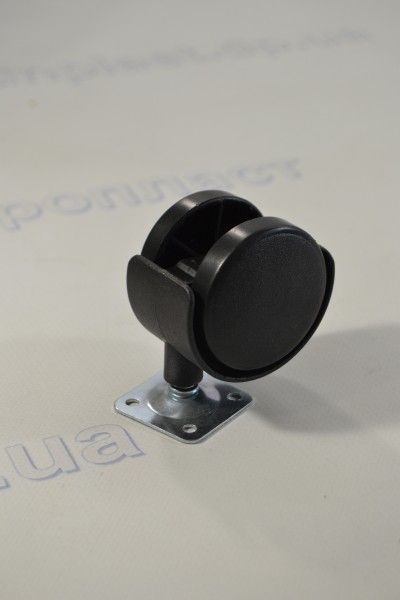 Ролик мебельный 50мм с площадкой 501В