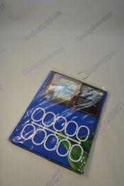 Шторка для ванной (ткань с силиконовой пропиткой) 180 * 180 мм