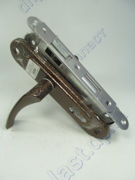 Замок врезной ЗВ4-У, 55мм, ручка старая медь, ТМ