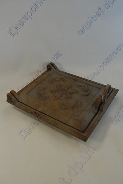 Дверка чугунная топочная крючек 25смх20,5см