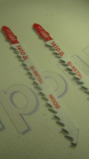 Полотна для электролобзика, bi-metal (дерево) /длина 100мм YATO YT-3400