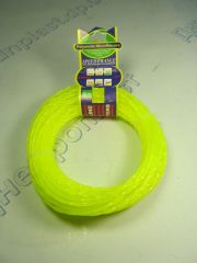 Ліска до мотокоси 3,0мм*12м армована