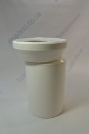 Труба фанова (ABU) прямая с эксцентриком d 110/200