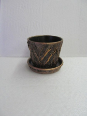 Горшок цветочный Евро (номер 1.Паутина)