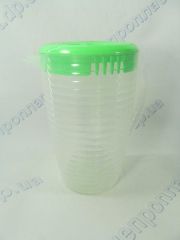 Кувшин пластик с крышкой 2л 