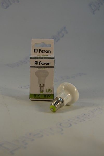 Светодиодная лампочка LB-439/ R39/ 5W/ 230V/ 400Lm/ Е-14/4000К белый (FERON)