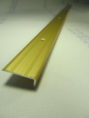 Порожек ступенька  25*10 золото 0,9 м