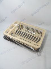 Сушка для посуды большая хром 1 ярусная 