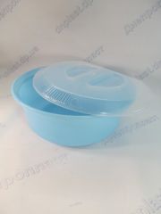 Миска пластик 5л с сеткой для слива