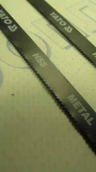 Полотна для электролобзика, (метал) /длина 130мм YATO  YT-3416