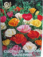 Єшольція Махрова Балерина, великий пакет (Квітень)