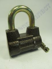 Замок навесной короткая дужка 