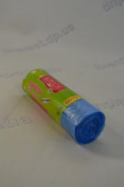 Пакет для мусора синие 60л (10шт) Мойдодыр