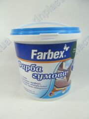 Краска резиновая 1,2 кг зеленая 