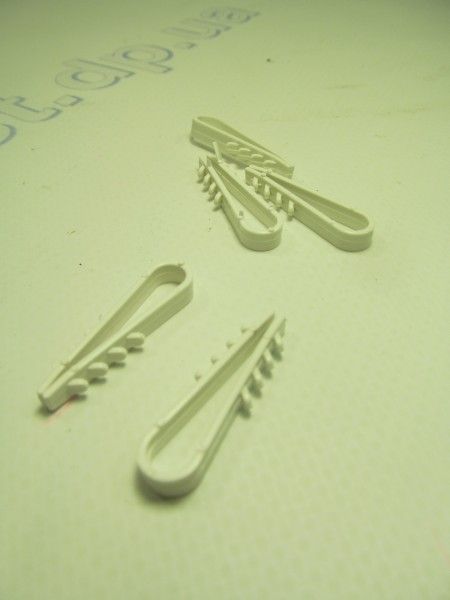 Кабельный крепеж круглый 6 (елочка)