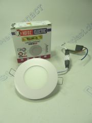 Светодиодный светильник круглый  LED 3W 6400K Slim-3 HOROZ