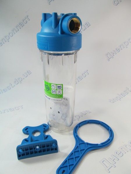 Колба под фильтр 3/4 (2 литра) двухкомп. DP 10 MONO-TS