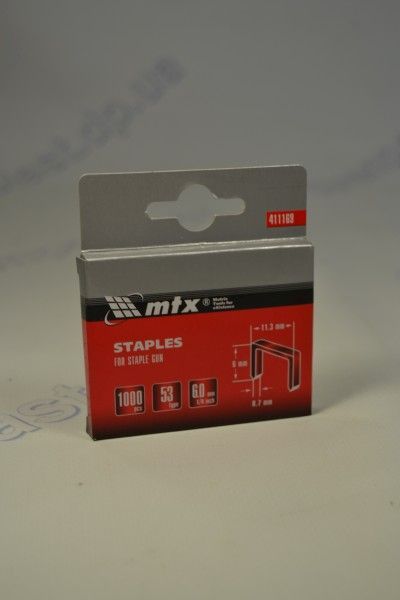 Скобы 6 мм MATRIX Скобы 6 мм MATRIX