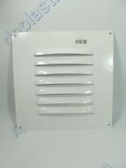 Решетка вентиляционная металическая белая 205*205мм