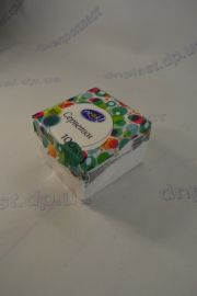 Салфетки столовые 100шт в упаковке белые