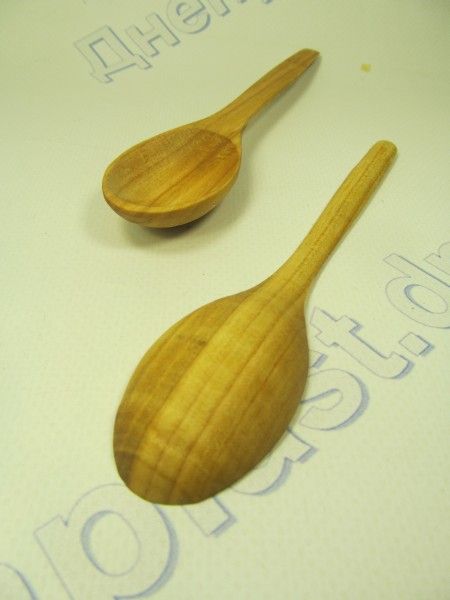 Ложка деревянная, чайная черешня
