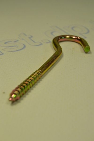 Шуруп с С крюком 6,0*60