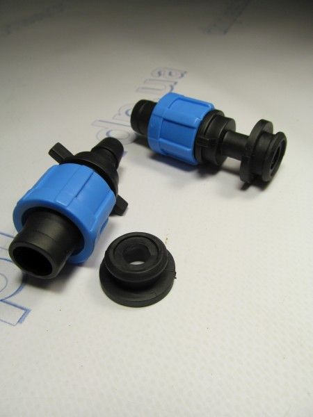 Фитинг стартовый с резинкой для ленты (капельный полив)