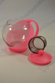 Заварник 0,5л (чайник стекло-пластик)