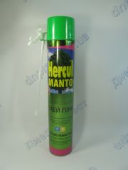 Клей стиропоровый (в балонах, ручная ) Hercul Manto 800мл/900гр
