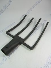 Вилы копальные ,кованные 4-х зуб. (квадратный профиль)