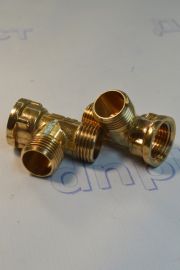 Тройник 1/2 ВНН (латунь)
