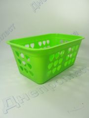 Корзинка ажур с ручками квадрат 19*19*6,5 мм 