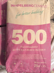 Цемент М - 500 Хайдельберг (25кг)