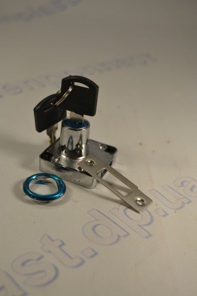 Замок мебельный прямой, (для ДСП)  7-005