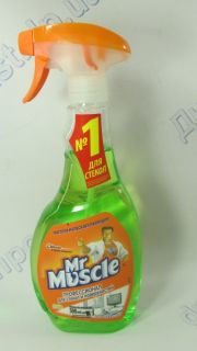 Средство для мытья стекол 500мл МИСТЕР МУСКУЛ
