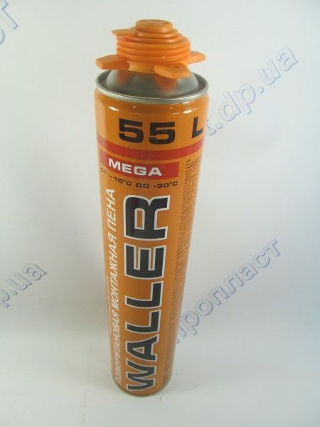 Пена монтажная Профи Waller Mega 55л