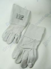 Рукавички для зварювання "Краги" колір сірий