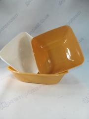 Салатник пластик 2,5л квадратный