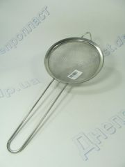 Сито с широкими краями и ручкой d=12см