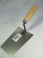 Кельма трапецевидная черный металл 160мм