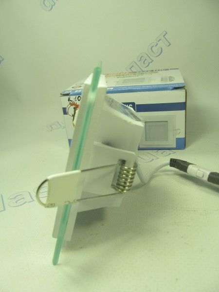 Светодиодный светильник квадрат стекло LED 6W 6400K Maria-6 HOROZ