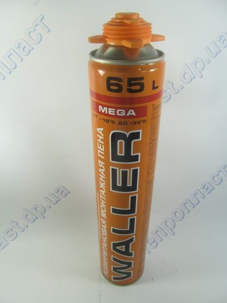 Пена монтажная Профи Waller Mega 65л