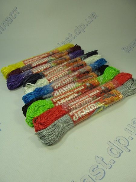 Веревка бельевая цветная 15м