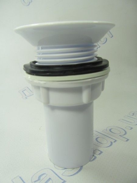 Выпуск пластиковый 40 для сифона (без болта, с наружной зажимной резьбой) Выпуск пластиковый 40 для сифона (без болта, с наружной зажимной резьбой)