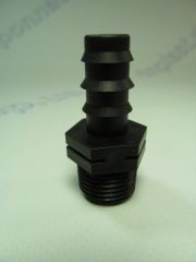 Коннектор 16х1/2 НР для садовой трубки (капельный полив)